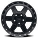 Dirty Life 9315 Compound 17x9 / 6x139.7 BP / -12mm Offset / 106mm Hub Matte Black Wheel - Mammoth Racing -