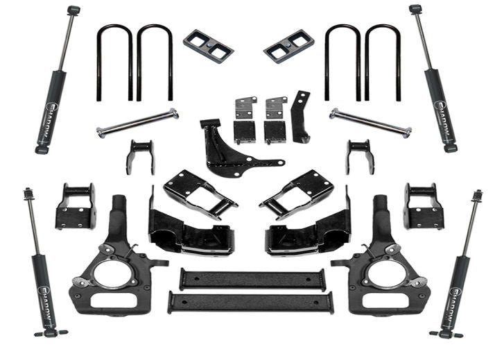Superlift 00-10 Ford Ranger 4WD 4in Lift Kit w/ Superlift Shocks - Mammoth Racing -
