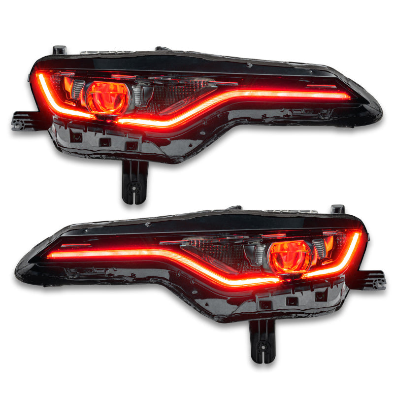 Oracle 19-21 Chevy Camaro SS/RS RGBW+A Headlight DRL Upgrade Kit - ColorSHIFT 2 - Mammoth Racing -