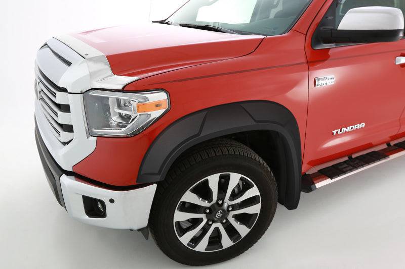 Bushwacker 14-19 Toyota Tundra w/ 66.7in Bed DRT Style Flares 4pc - Black - Mammoth Racing -
