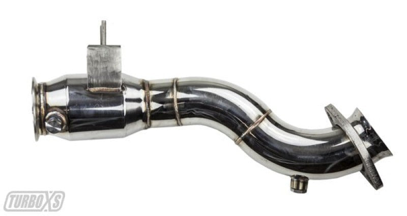 Turbo XS 2015+ Ford Mustang Ecoboost Downpipe w/ High Flow Catalytic Converter - Mammoth Racing -