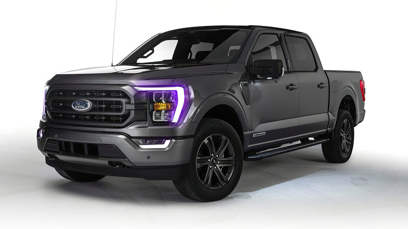 Oracle 21-22 Ford F-150 ColorSHIFT RGB+W Headlight DRL Upgrade Kit w/ BC1 Controller - Mammoth Racing -