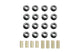 Fabtech 03-13 Dodge 2500/3500 Link Arm Bushing Kit - My Store