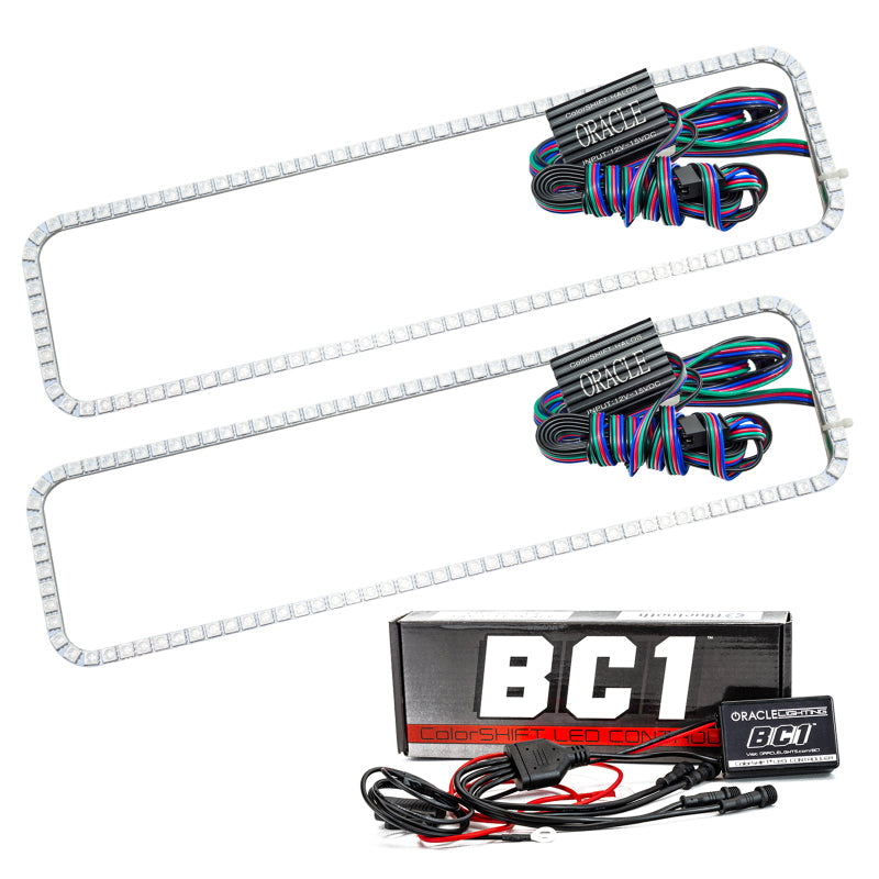 Oracle GMC Sierra 88-98 Halo Kit - ColorSHIFT w/ BC1 Controller - Mammoth Racing -
