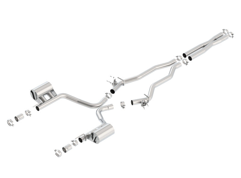 Borla 2015-2016 Charger SRT 392 / Scat Pack 6.4L Atak Catback Exhaust Single Split Rear Exit - My Store