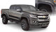 Bushwacker 15-18 Chevy ado Fleetside Pocket Style Flares 4pc 74.0in Bed - Black - Mammoth Racing -