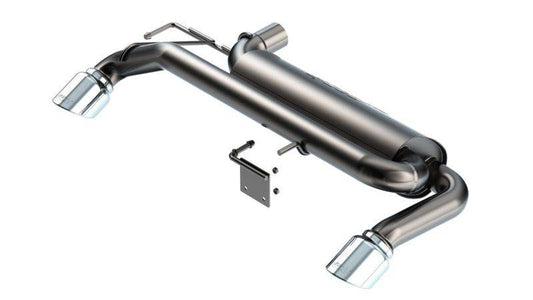 Borla 21-22 Ford Bronco 2.3L 4WD S-Type Axle Back Exhaust w/ Bright Chrome Tips - Mammoth Racing -