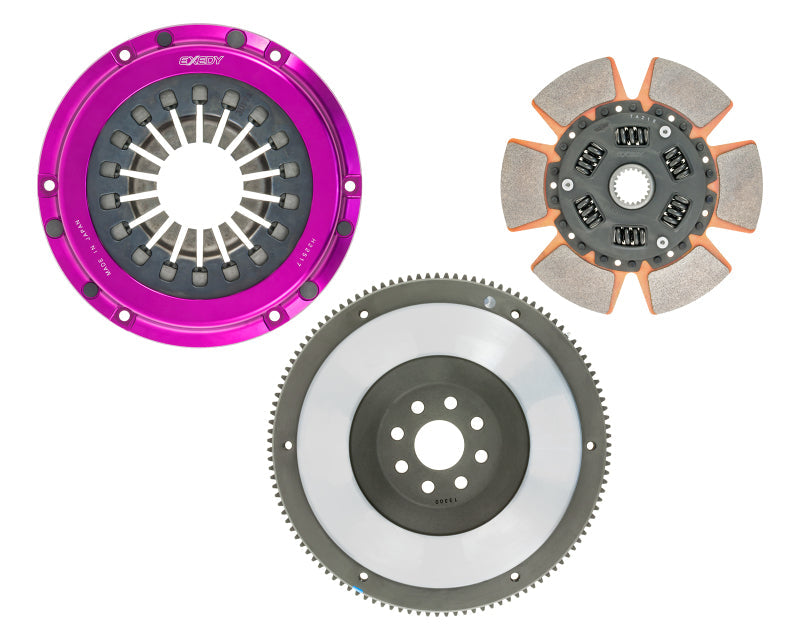 Exedy 1991-1992 Toyota Supra Hyper Single Clutch Sprung Center Disc Pull Type Cover - Mammoth Racing -