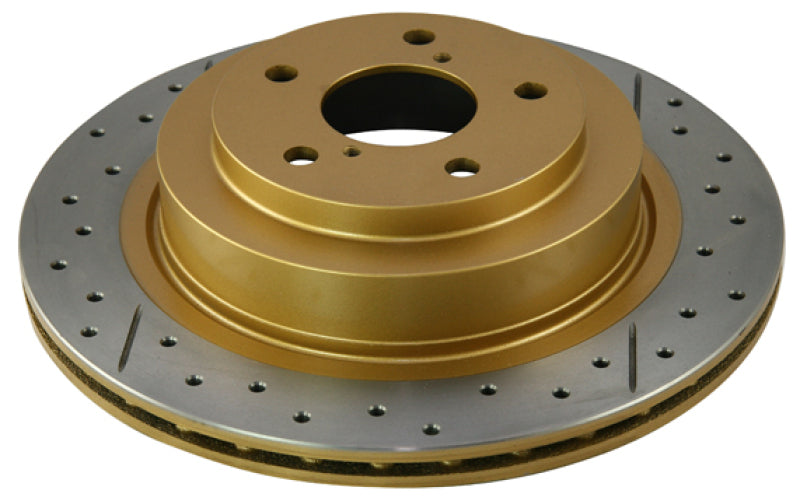 DBA 03-05 350Z / 03-04 G35 / 03-05 G35X Front Drilled & Slotted Street Series Rotor - Mammoth Racing -