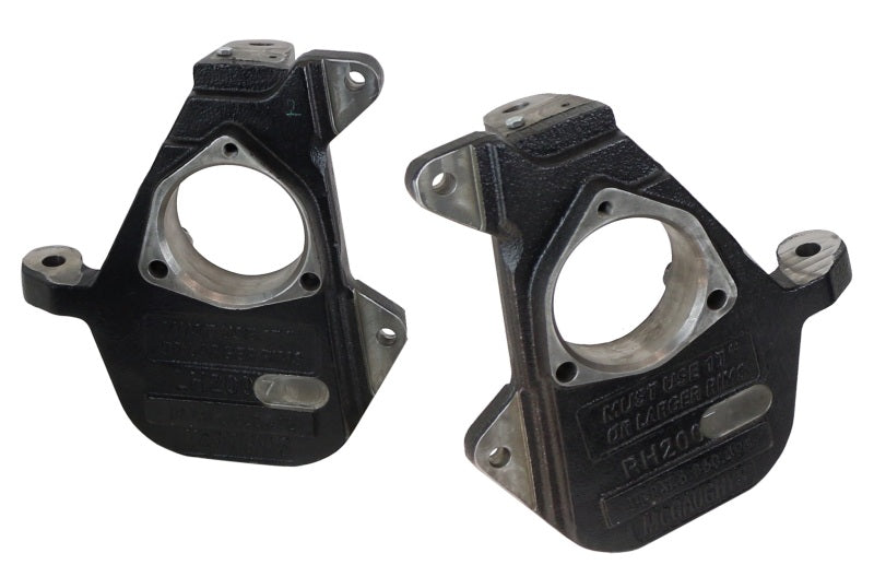 Ridetech 07-13 Silverado Sierra 1500 2WD 2in Drop Spindles - Mammoth Racing -