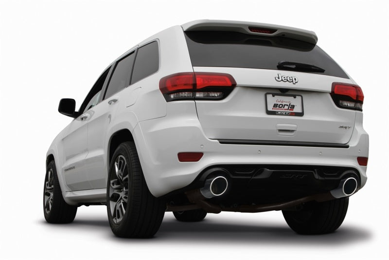 Borla 2015 Jeep Grand Cherokee SRT8 ATAK Dual Round Rolled Exit Catback Exhaust - My Store