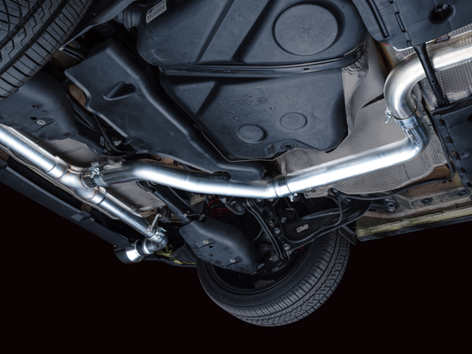 AWE 2022 VW GTI MK8 Track Edition Exhaust - Chrome Silver Tips