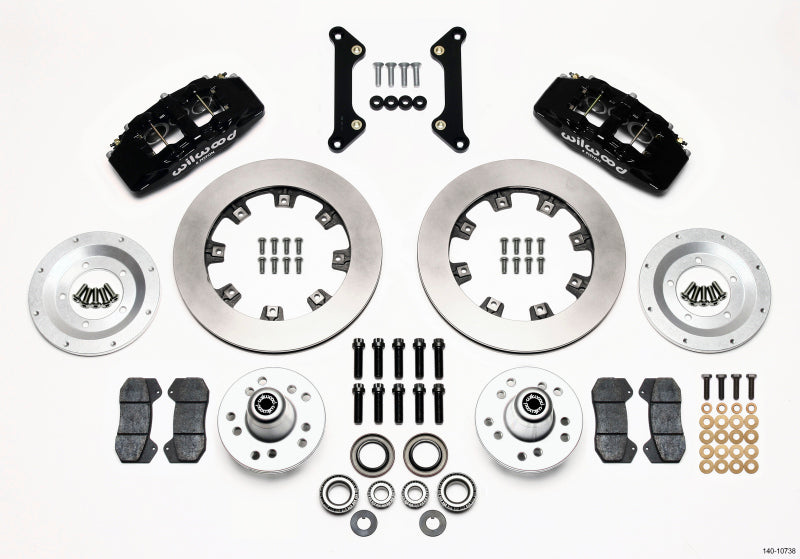 Wilwood Dynapro 6 Front Hub Kit 12.19in 70-78 Camaro - Mammoth Racing -