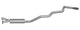 Gibson 96-01 Ford Explorer Limited 5.0l 2.5in Cat-Back Single Exhaust - Stainless - Mammoth Racing -