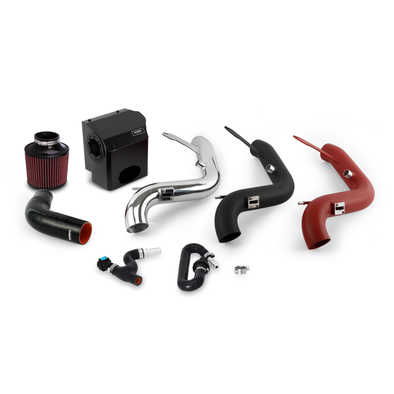 Mishimoto 2016 Ford Fiesta ST 1.6L Performance Air Intake Kit - Wrinkle Black - Mammoth Racing -