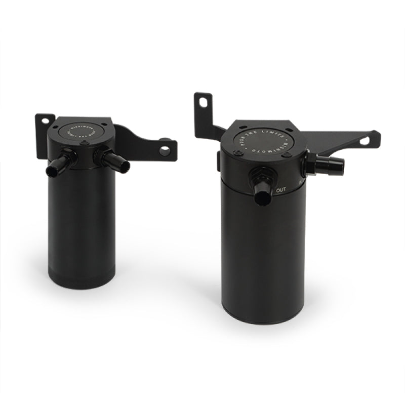 Mishimoto 11-14 Ford F-150 EcoBoost 3.5L Baffled Oil Catch Can Kit - Black - Mammoth Racing -