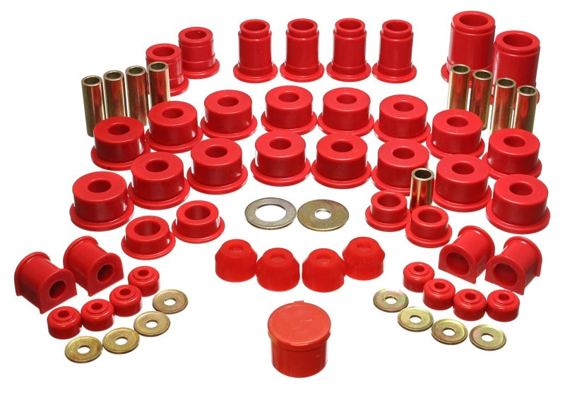 Energy Suspension 90-95 Toyota 4 Runner 2WD/4WD Red Hyper-Flex Master Bushing Set - My Store