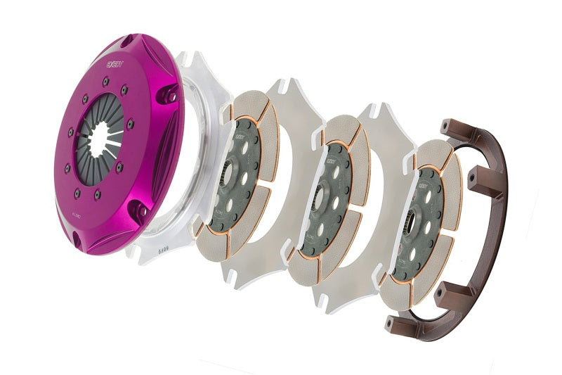 Exedy Universal Builder Series Triple Metallic Clutch Does NOT Incl FW Req. Custom Clutch Actuation - Mammoth Racing -
