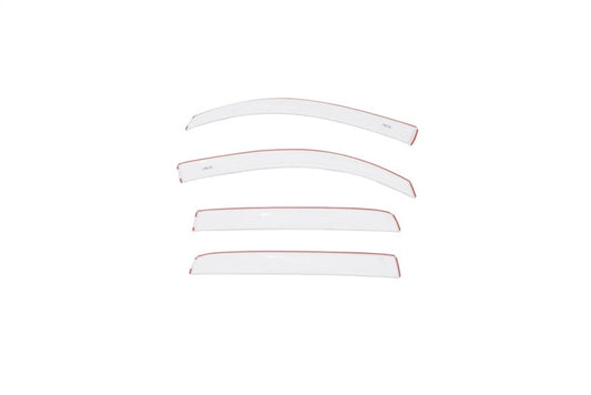 AVS 16-18 Toyota Tacoma Access Cab Low Profile Color Match Ventvisors 4pc - Super White - My Store
