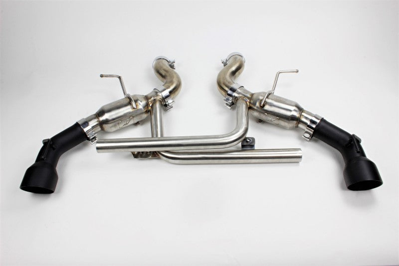 Mishimoto 2016+ Chevrolet Camaro SS Dual-Tip Pro Axle-Back Exhaust w/ Black Tips - Mammoth Racing -
