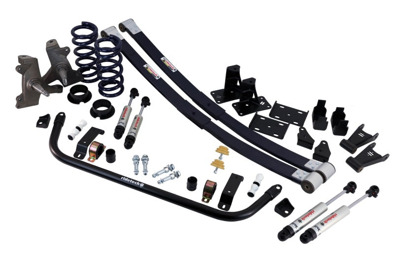 Ridetech 73-87 Chevy C10 Small Block StreetGRIP Suspension System w/o bushings - Mammoth Racing -