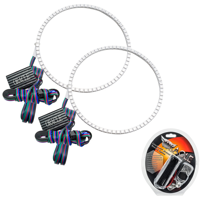 Oracle 2021 Ford Bronco Base Headlight LED Halo Kit - ColorSHIFT - w/ RF Controller - Mammoth Racing -