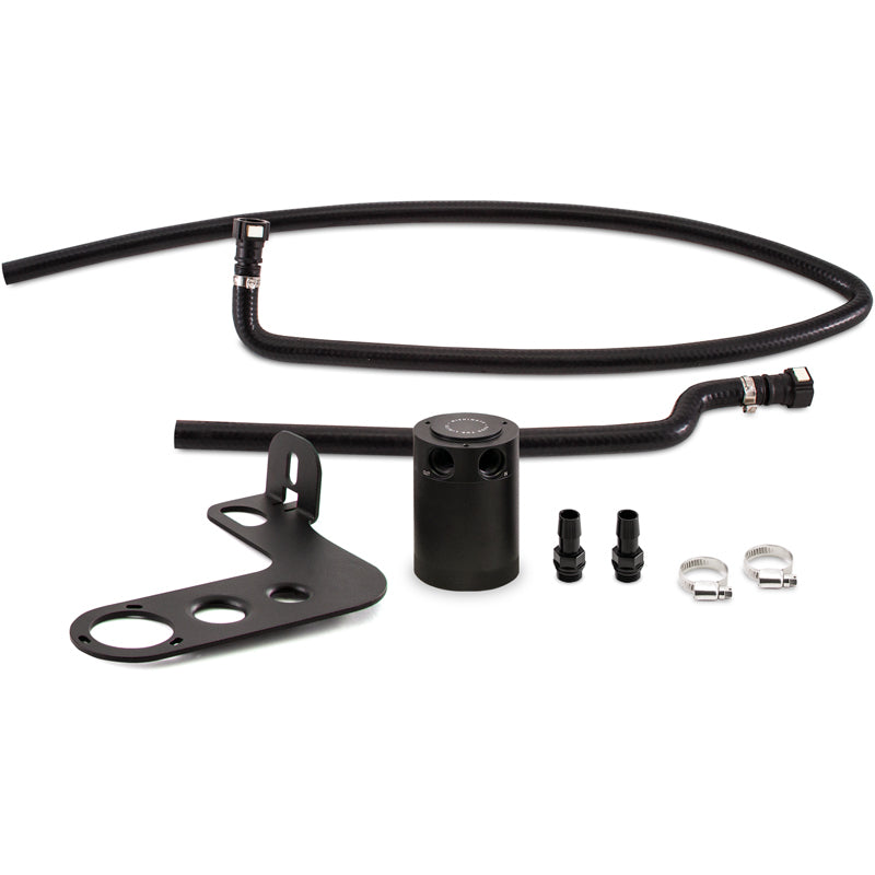 Mishimoto 10-15 Chevrolet Camaro SS (Automatic) Baffled Oil Catch Can Kit - Black - Mammoth Racing -