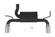 Flowtech 53015Flt Axle-Back Exhaust System 2.5 In. 409 Stainless Steel Tubing Dual Rear Exit - My Store