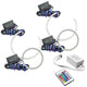 Oracle Mazda 3 10-12 Halo Kit - ColorSHIFT w/ Simple Controller - Mammoth Racing -