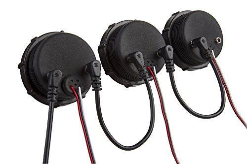 Holley 553-128 EFI Coolant Temperature Gauge 2 1/16 in. Dia. 120-260 Degree Fahrenheit CAN Black Face Black Bezel EFI Coolant Temperature Gauge - My Store