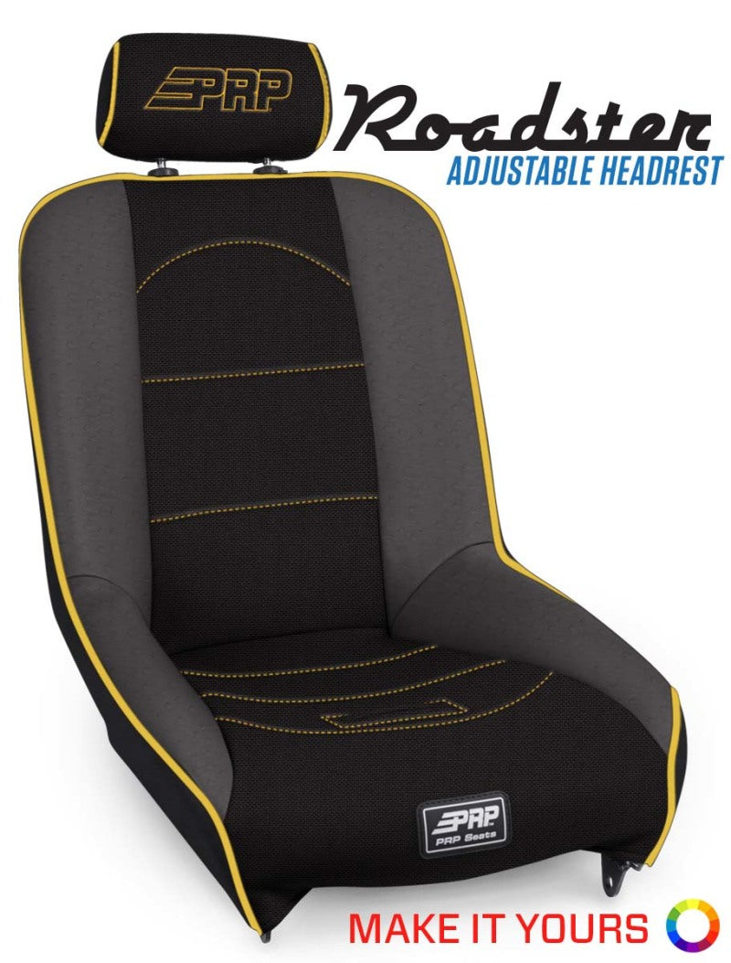PRP Roadster Low Back Suspension Seat - Mammoth Racing -