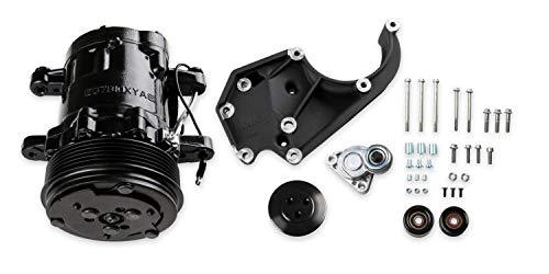 Holley 20-142bk GM LS A/C Accessory Drive Kit GM LS-Series Engines High Mount St - Mammoth Racing -20-142BK