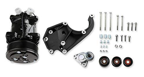 Holley 20-141bk GM LS A/C Accessory Drive Kit GM LS-Series Engines High Mount St - Mammoth Racing -20-141BK