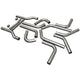 Flowmaster 815936 U-Fit Dual Exhaust Kit 409s - 2.50 in. - universal 16-piece pipes only - My Store
