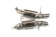 Kooks 22606210 3" OEM Axle-Back Exhaust System with Race Muffler/Black Single Tip (Non-CARB Compliant) - Mammoth Racing -22606210