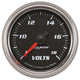 Autometer Pro-Cycle Gauge Voltmeter 2 1/16in 18V Digital Stepper Motor Black - My Store