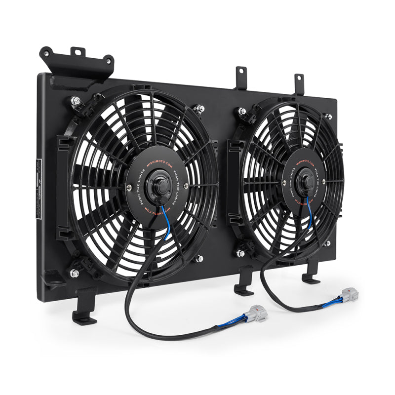 Mishimoto 01-07 Subaru WRX/STI PNP Aluminum Fan Shroud Black - Mammoth Racing -