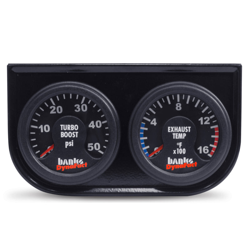 Banks Power 98-02 Dodge 5.9L (w/ New AutoMind) Dynafact Elect Gauge Assembly - Mammoth Racing -