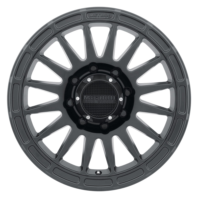 Method Mr314 18x9 +18mm Offset 8x6.5 130.81mm CB Matte Black Wheel - Mammoth Racing -