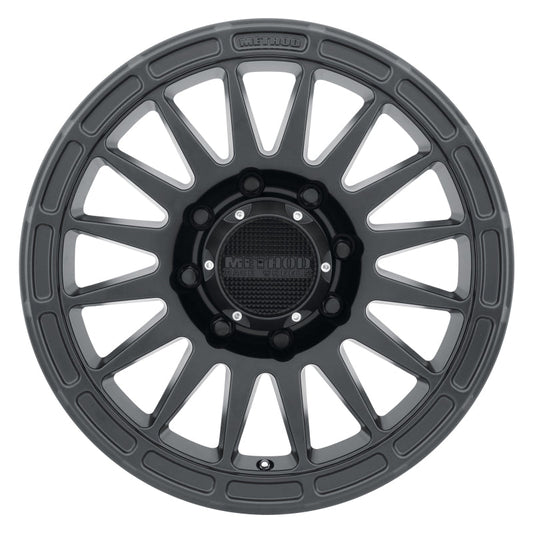 Method Mr314 18x9 +18mm Offset 8x6.5 130.81mm CB Matte Black Wheel