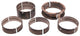 Clevite Oldsmobile V8 400-425-455 1965-1976 Main Bearing Set - Mammoth Racing -