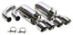 Flowtech 11542Flt Cat-Back Exhaust System (- 1986-1991 C4 Corvette 5.7l 2.25 In Axle-Back 304) - My Store