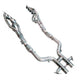 Kooks 11413610 3" x 2-3/4" Stainless Steel Exhaust Green Catted H-Pipe - Mammoth Racing -11413610