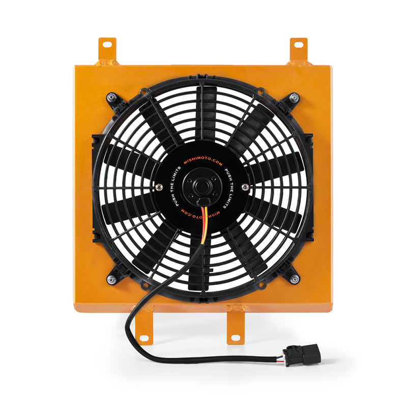 Mishimoto 92-00 Honda Civic Aluminum Fan Shroud Gold - Mammoth Racing -