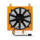 Mishimoto 92-00 Honda Civic Aluminum Fan Shroud Gold - Mammoth Racing -