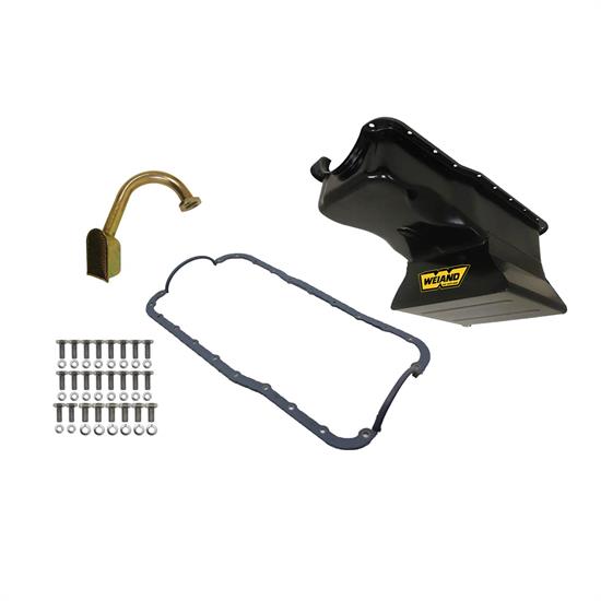 Weiand 5024wnd Drag Racing Oil Pan For Use w/1965-1987 Small Block Ford 7 Quart - My Store