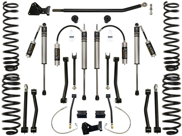 Icon 07-18 Jeep Wrangler JK 4.5in Stage 2 Suspension System - Mammoth Racing -