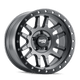 Dirty Life 9309 Canyon Pro 17x9/5x127 BP/-12mm Offset/71.5mm Hub Satin Graphite Wheel - Beadlock - Mammoth Racing -