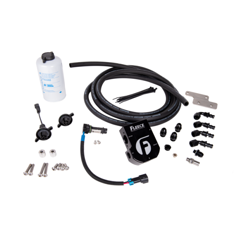 Fleece Performance 03-18 Dodge 2500/3500 Cummins Auxiliary Heated Fuel Filter - Mammoth Racing -