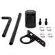 Mishimoto 2016+ Honda Civic 1.5L Turbo Baffled Oil Catch Can Kit - Black (PCV Side) - Mammoth Racing -